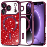 Husa de protectie Techsuit compatibil cu iPhone 17 Pro / iPhone 18 Pro, Visiniu