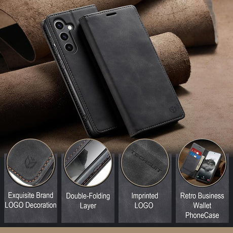 Husa de protectie Techsuit Confy Cover compatibil cu Samsung Galaxy S26 FE / S25 FE, Negru