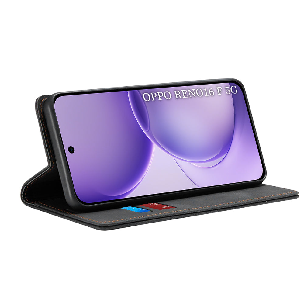 Husa de protectie Techsuit Confy Cover compatibil cu Oppo Reno16 F / Oppo Reno16 FS, Negru