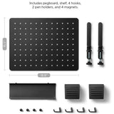 Organizator cabluri Spigen LD405 (AHP11400), Metal, Negru