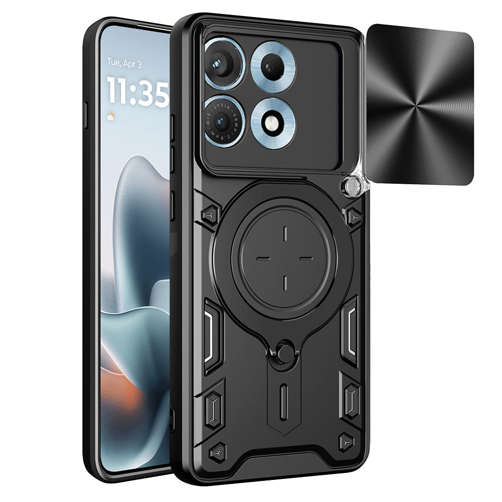 Husa de protectie Techsuit CamGuard Pro compatibil cu Motorola Edge 70 Max, Negru
