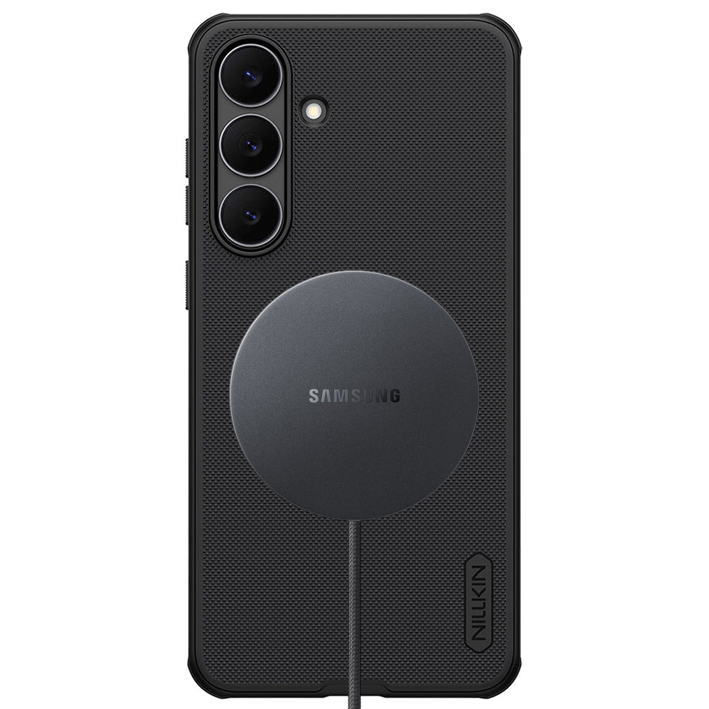 Husa de protectie Nillkin Super Frosted Shield Pro compatibil cu Samsung Galaxy S25 FE, Negru