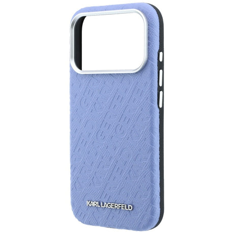 Husa de protectie Karl Lagerfeld compatibil cu iPhone 18 Pro / iPhone 17 Pro, Albastru