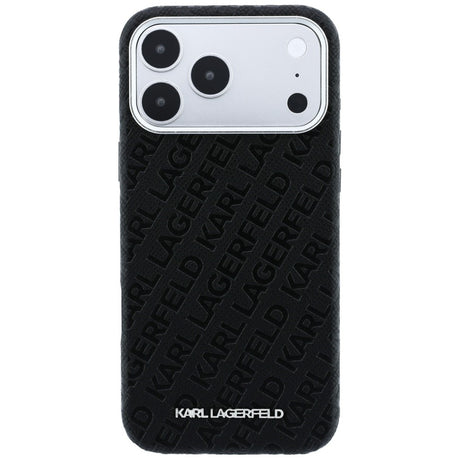 Husa de protectie Karl Lagerfeld compatibil cu iPhone 18 Pro / iPhone 17 Pro, Negru