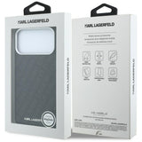 Husa de protectie Karl Lagerfeld compatibil cu iPhone 18 Pro Max / iPhone 17 Pro Max, Negru