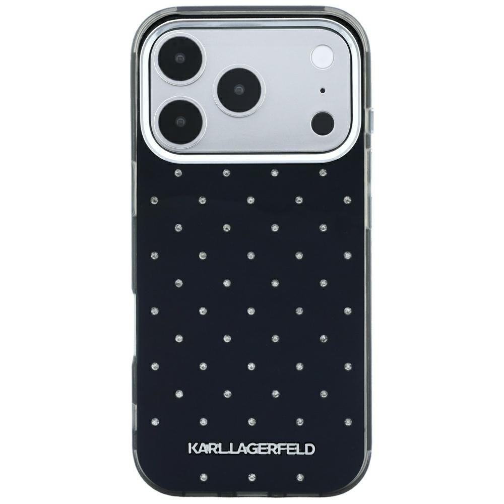 Husa de protectie Karl Lagerfeld compatibil cu iPhone 18 Pro Max / iPhone 17 Pro Max, Negru