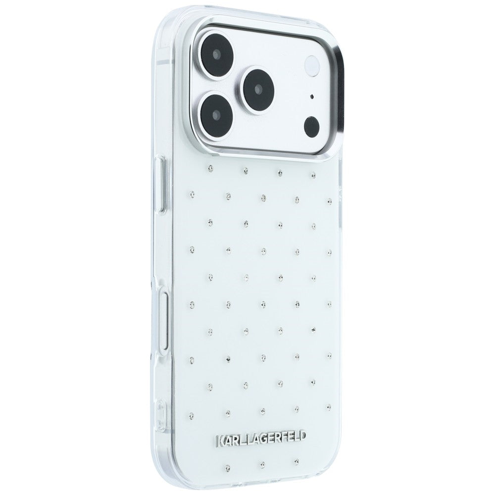 Husa de protectie Karl Lagerfeld compatibil cu iPhone 18 Pro Max / iPhone 17 Pro Max, Alb