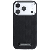 Husa de protectie Karl Lagerfeld compatibil cu iPhone 18 Pro / iPhone 17 Pro, Negru