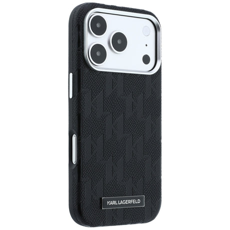 Husa de protectie Karl Lagerfeld compatibil cu iPhone 18 Pro / iPhone 17 Pro, Negru