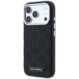 Husa de protectie Karl Lagerfeld compatibil cu iPhone 18 Pro / iPhone 17 Pro, Negru