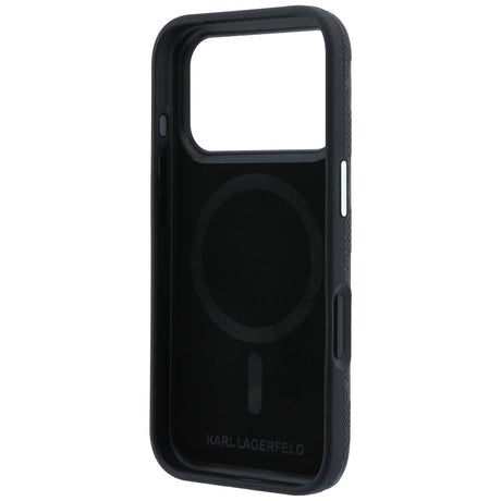 Husa de protectie Karl Lagerfeld compatibil cu iPhone 18 Pro / iPhone 17 Pro, Negru