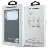 Husa de protectie Karl Lagerfeld compatibil cu iPhone 18 Pro / iPhone 17 Pro, Negru