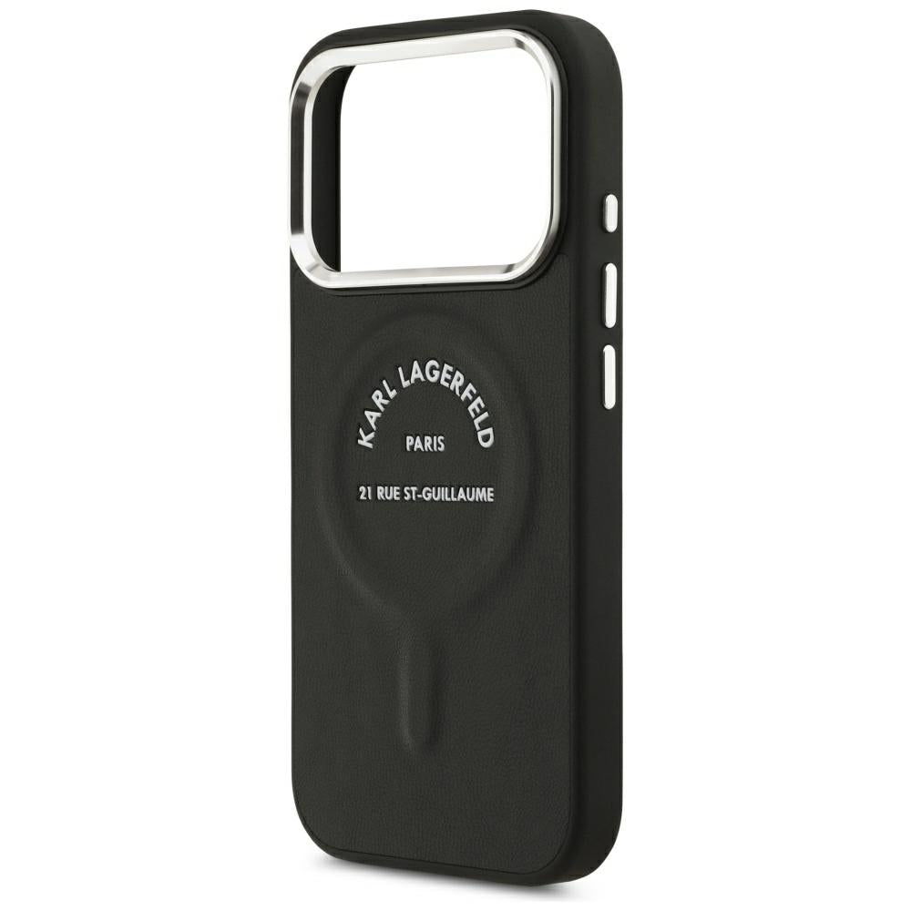 Husa de protectie Karl Lagerfeld compatibil cu iPhone 18 Pro / iPhone 17 Pro, Negru