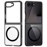Husa de protectie Dux Ducis Aimo MagSafe compatibil cu Samsung Galaxy Z Flip8, Negru