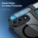 Husa de protectie Dux Ducis Aimo MagSafe compatibil cu iPhone Duo, Negru
