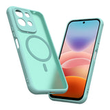 Husa de protectie Techsuit HaloFrost II MagSafe compatibil cu Xiaomi Redmi 17 4G / Redmi 17 5G, Verde