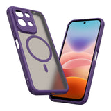 Husa de protectie Techsuit HaloFrost II MagSafe compatibil cu Xiaomi Redmi 17 4G / Redmi 17 5G, Mov