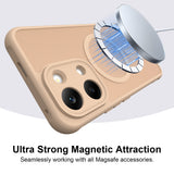 Husa de protectie Techsuit HaloFrost II MagSafe compatibil cu Xiaomi Redmi 17 4G / Redmi 17 5G, Auriu