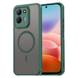 Husa de protectie Techsuit HaloFrost II MagSafe compatibil cu Xiaomi Redmi 17 4G / Redmi 17 5G, Verde