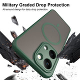Husa de protectie Techsuit HaloFrost II MagSafe compatibil cu Xiaomi Redmi 17 4G / Redmi 17 5G, Verde