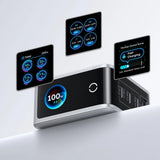 Incarcator Ugreen (95942B), 3x Type-C + USB, 100W GaN, Fast Charge, Argintiu