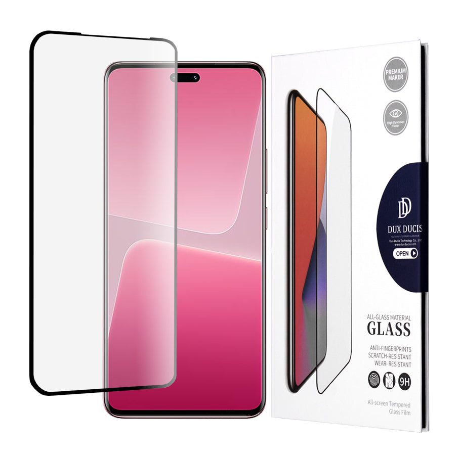 Folie de protectie Dux Ducis Tempered Glass compatibil cu Xiaomi 13 Lite, Negru