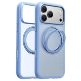 Husa de protectie Torras Ostand O1 Guardian compatibil cu iPhone 17 Pro / iPhone 18 Pro, Albastru