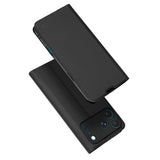 Husa de protectie Techsuit Magskin Book compatibil cu iPhone 17 Pro / iPhone 18 Pro, Negru