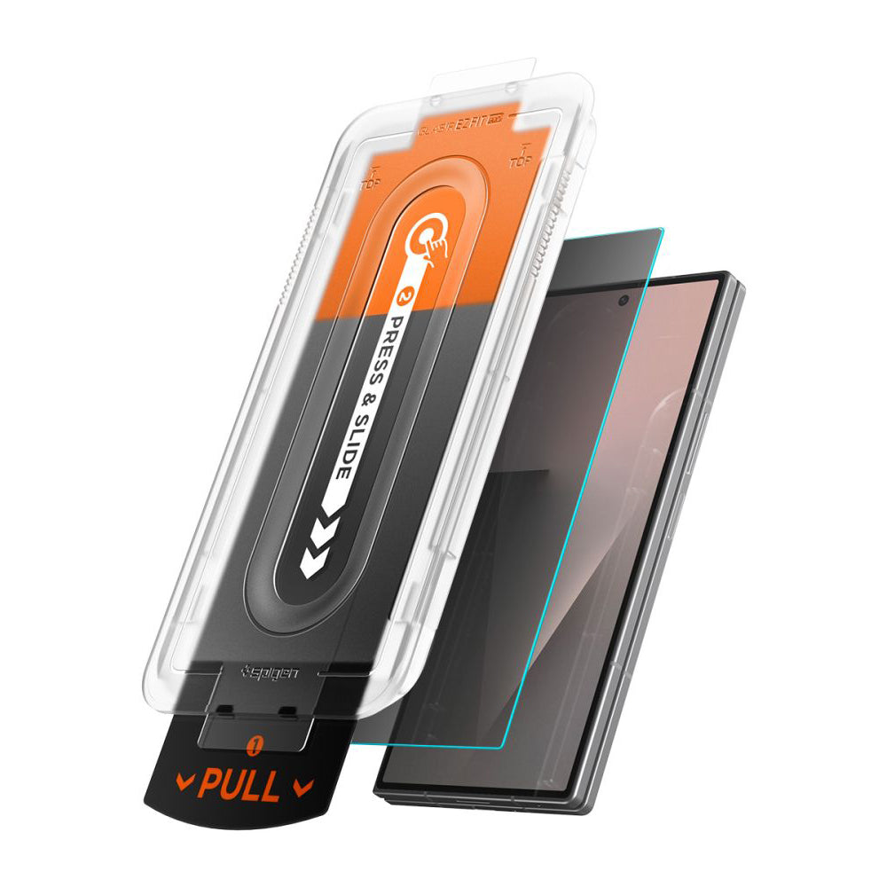 Folie de protectie Spigen Glas.tR EZ-FIT Pro compatibil cu Samsung Galaxy Z Fold7 / Z Fold8 Ultra, Privacy