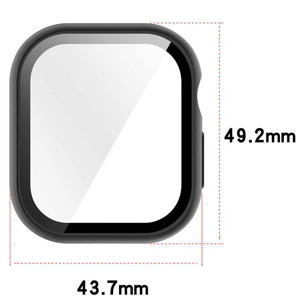 Husa pentru Apple Watch 12 46mm + Folie - Techsuit Defense360 Pro - Clear