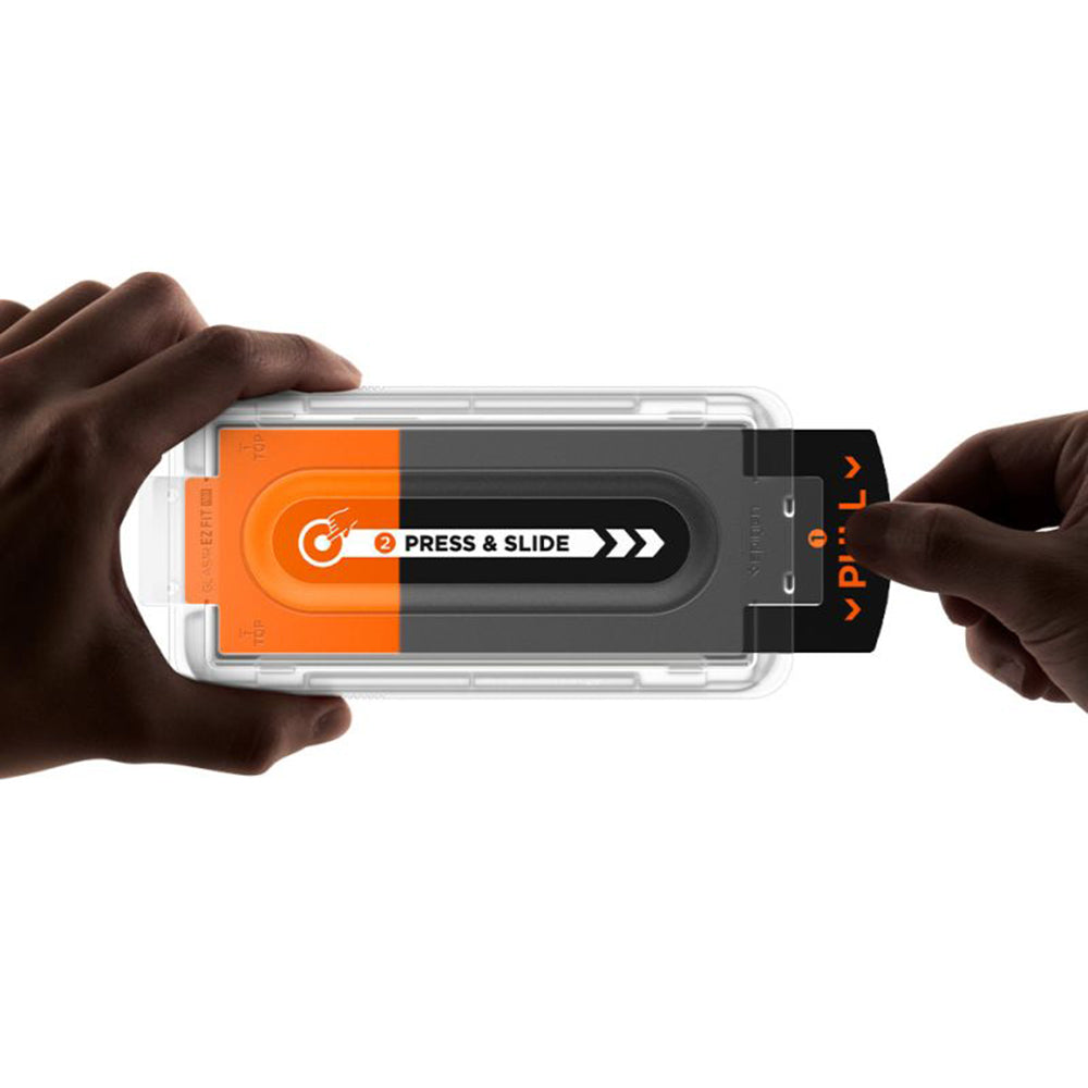 Folie de protectie Spigen Glas.tR EZ-FIT Pro HD compatibil cu Samsung Galaxy Z Fold7, Privacy