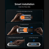 Folie de protectie Spigen Glas.tR EZ-FIT Pro HD compatibil cu Samsung Galaxy Z Fold7, Privacy