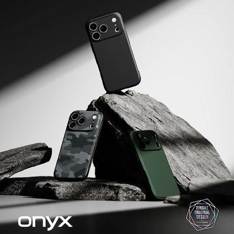 Ringke Onyx fekete tok iPhone 17 Pro és iPhone 18 Pro készülékekhez