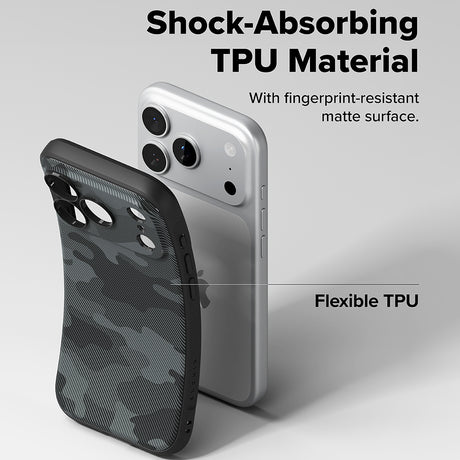 Ringke Onyx fekete tok iPhone 17 Pro és iPhone 18 Pro készülékekhez