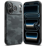 Husa de protectie Ringke Onyx compatibil cu iPhone 17 Pro Max / iPhone 18 Pro Max, Negru Camuflaj