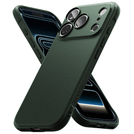 Husă Ringke Onyx verde pentru iPhone 17 Pro / iPhone 18 Pro