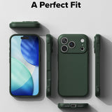 Husa de protectie Ringke Onyx compatibil cu iPhone 17 Pro / iPhone 18 Pro, Verde