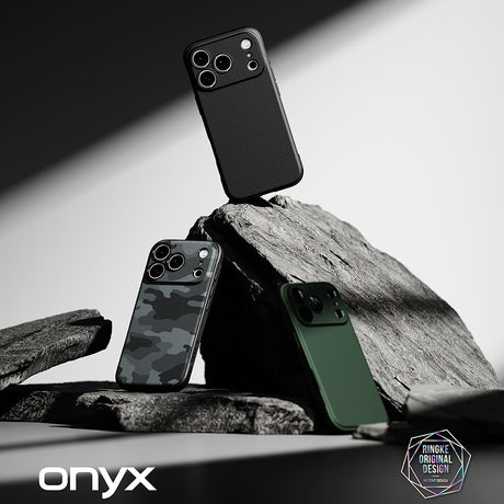 Husa de protectie Ringke Onyx compatibil cu iPhone 17 Pro Max / iPhone 18 Pro Max, Verde