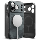 Husa de protectie Ringke Onyx compatibil cu iPhone 17 Pro / iPhone 18 Pro, Negru Camuflaj