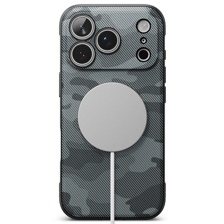 Husa de protectie Ringke Onyx compatibil cu iPhone 17 Pro Max / iPhone 18 Pro Max, Negru Camuflaj