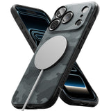 Husa de protectie Ringke Onyx compatibil cu iPhone 17 Pro Max / iPhone 18 Pro Max, Negru Camuflaj