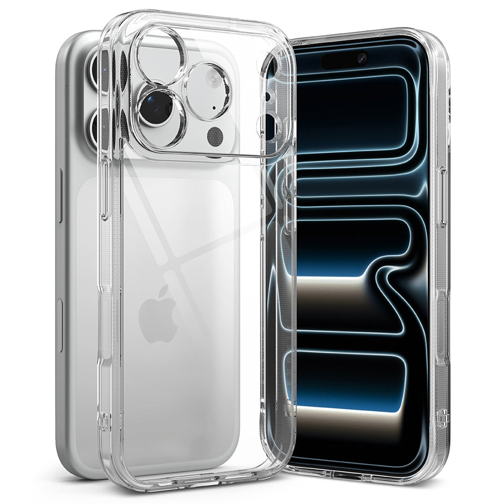 Husa de protectie Ringke Fusion compatibil cu iPhone 17 Pro / iPhone 18 Pro, Transparent