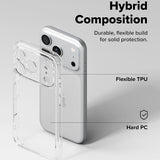 Husa de protectie Ringke Fusion compatibil cu iPhone 17 Pro Max / iPhone 18 Pro Max, Transparent