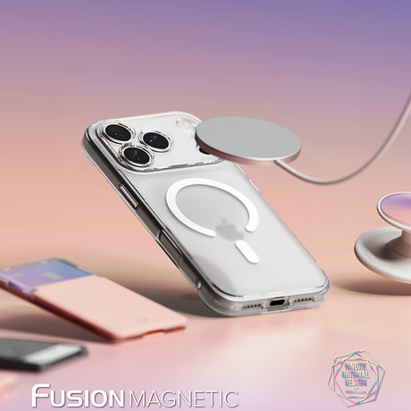 Husă Ringke Fusion transparentă pentru iPhone 17 Pro / iPhone 18 Pro