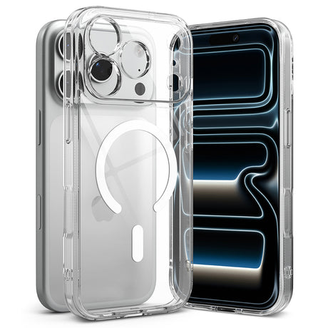 Husă Ringke Fusion transparentă pentru iPhone 17 Pro / iPhone 18 Pro