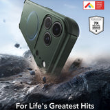Husa de protectie ESR Cyber Halolock compatibil cu iPhone 18 Pro Max / iPhone 17 Pro Max, Verde