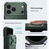 Husa de protectie ESR Cyber Halolock compatibil cu iPhone 17 Pro / iPhone 18 Pro, Verde