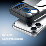 Husa de protectie Dux Ducis Aimo MagSafe compatibil cu iPhone 17 Pro Max / iPhone 18 Pro Max, Negru