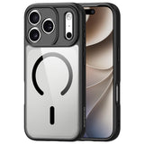 Husa de protectie Dux Ducis Aimo MagSafe compatibil cu iPhone 17 Pro / iPhone 18 Pro, Negru