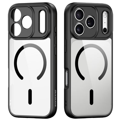 Husa de protectie Dux Ducis Aimo MagSafe compatibil cu iPhone 17 Pro / iPhone 18 Pro, Negru